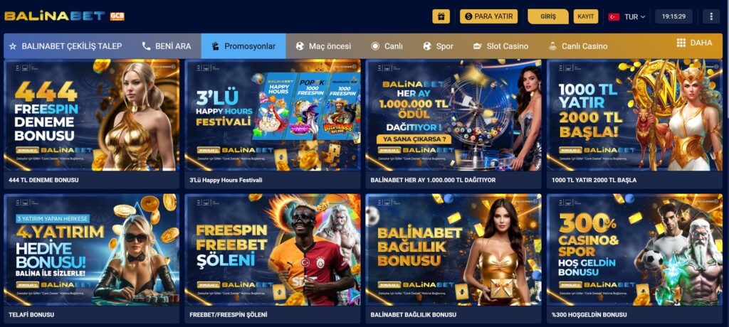 balinabet bonusları